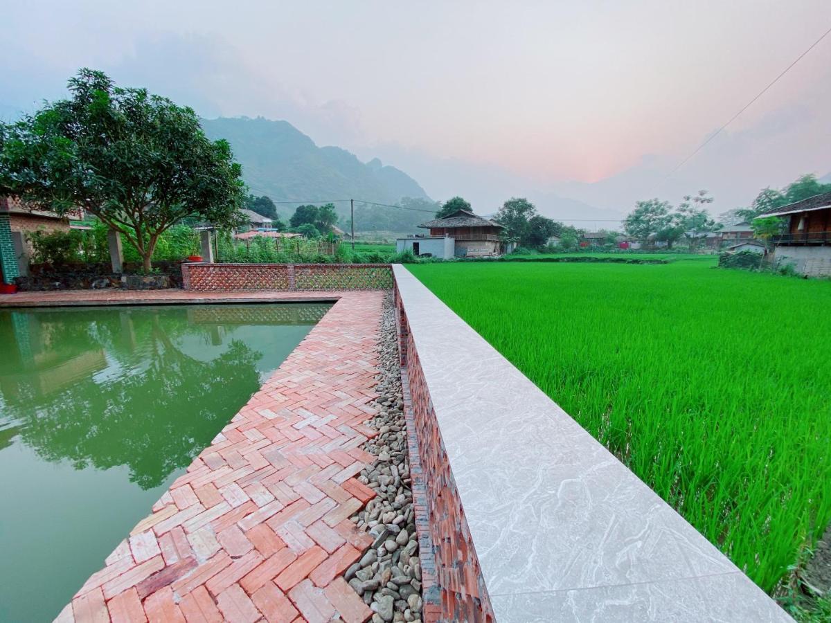 Duy Homestay Du Gia Lang Cac Exterior foto